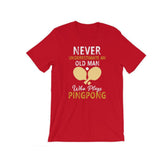 Men's Casual Simple Printed Round Neck Short Sleeve